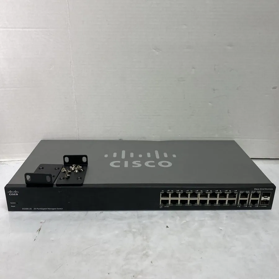 Коммутатор Cisco SG300-20 20-Port Gigabit Managed Ethernet Switch PoE