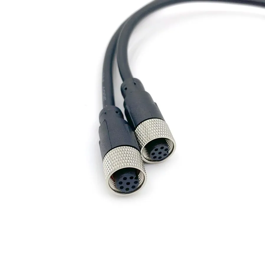 Датчик 1Meter M12 12 Pins Connector Cable Male Female Circular Molding IP67 Tool