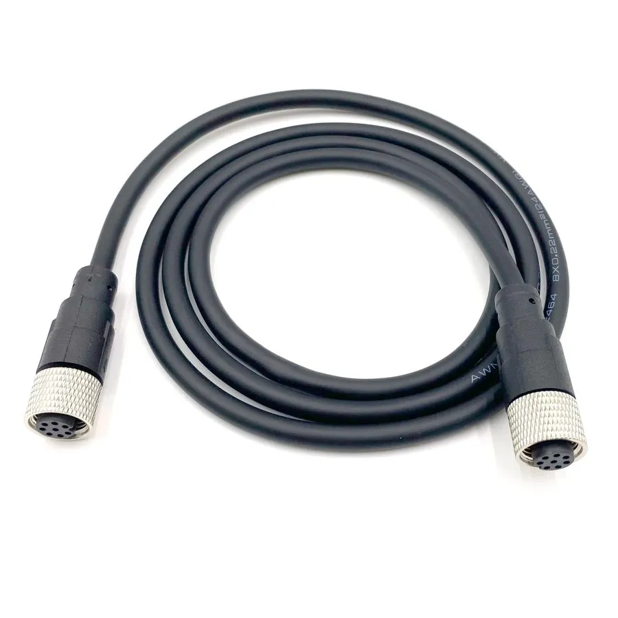 Датчик 1Meter M12 12 Pins Connector Cable Male Female Circular Molding IP67 Tool — фото лота 2
