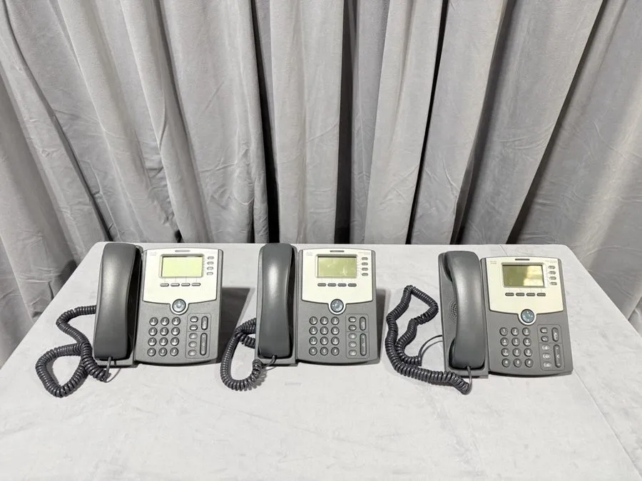 IP-телефон Cisco SPA 504G 4-Line, 2-Port Switch PoE IP Phone — фото лота 1