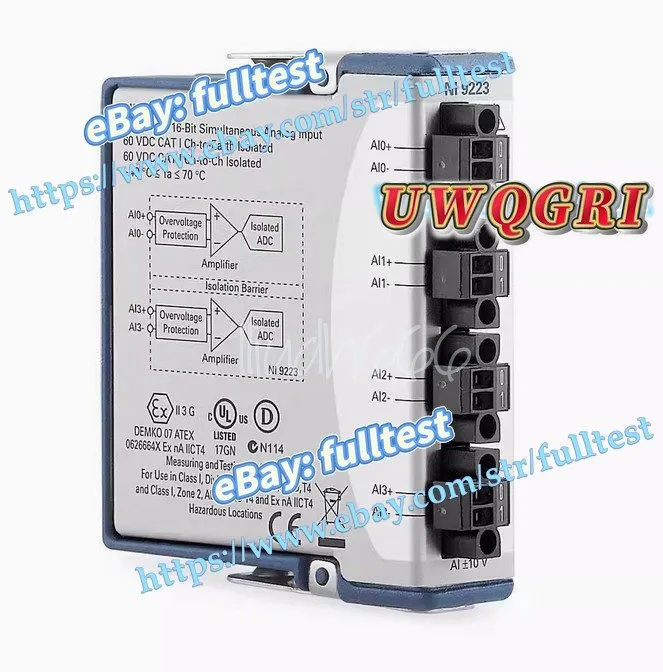 Модуль National Instruments NI 9223 Analog Input 4-Ch Module 781398-01