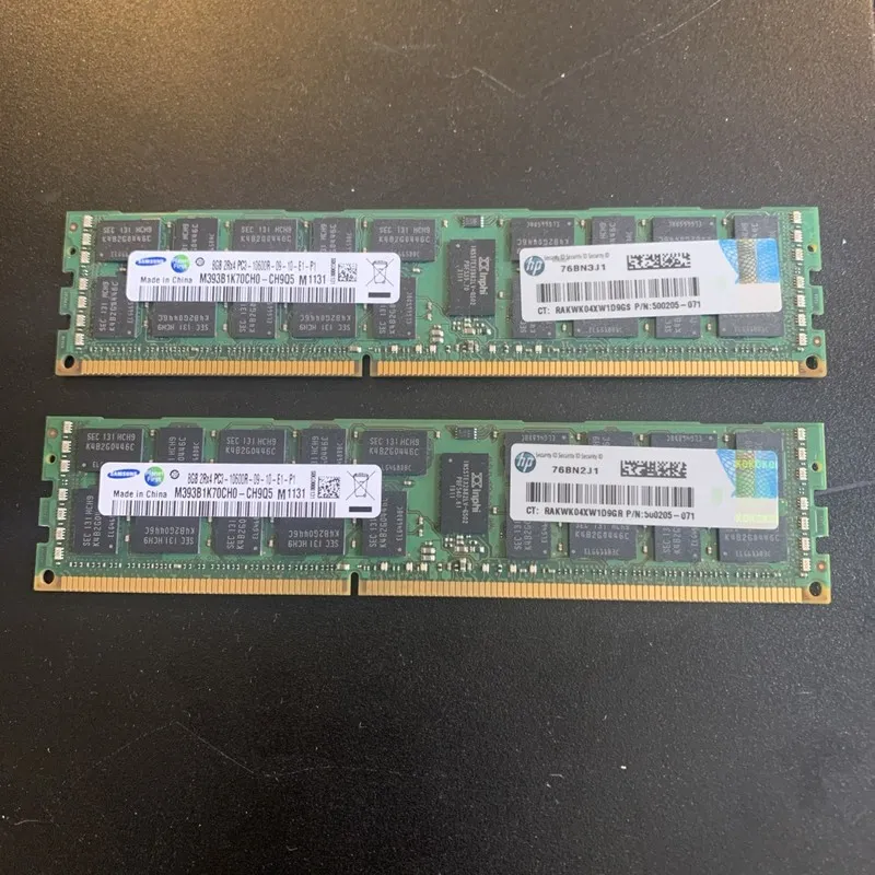 Модуль памяти HP Samsung 8GB DDR3-1333 PC3-10600R ECC RDIMM 500205-071