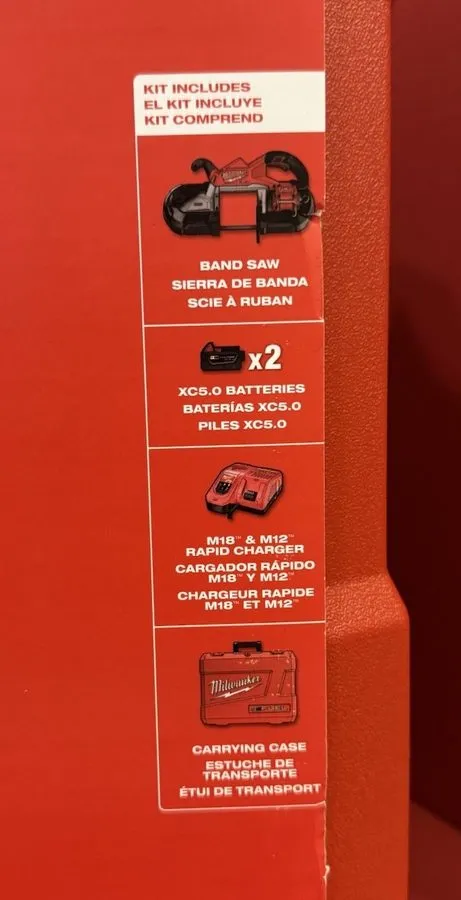 Оборудование ЧПУ MILWAUKEE 2929-22 M18 FUEL DEEP CUT BAND SAW KIT