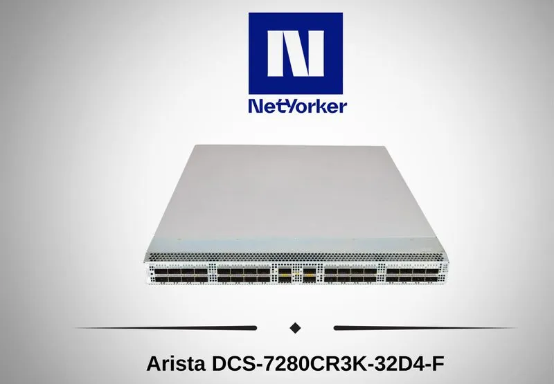 Коммутатор Arista 7280R3 DCS-7280CR3K-32D4-F 32x100GbE QSFP 4x400GbE QSFP-DD Swi