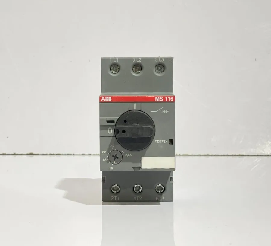 Автоматический выключатель ABB MS116-2.5 1.6-2.5A Motor Protection Circuit Break — фото лота 1