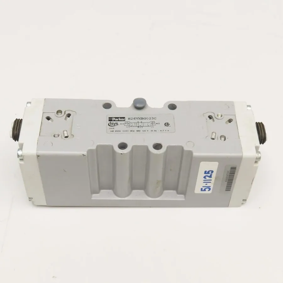 Электромагнитный клапан Parker H26VXBG023C 3 Position Pneumatic Solenoid Valve 1