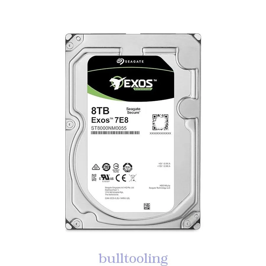 Жёсткий диск Seagate Exos 7E8 8TB ST8000NM0055 3.5" SATA III Enterprise Hard Dri