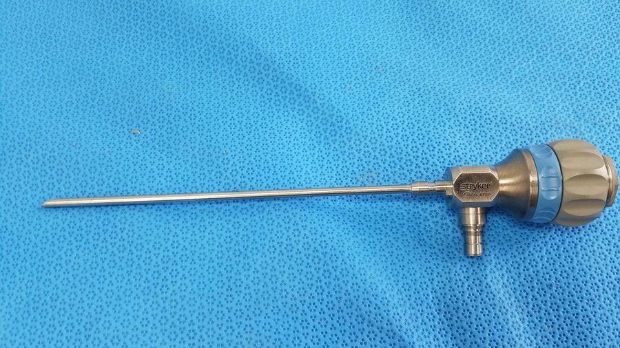 Эндоскоп Stryker Ideal Eyes Arthroscope 4mm 70° 502-304-070 Endoscope SN-781296 — фото лота 1