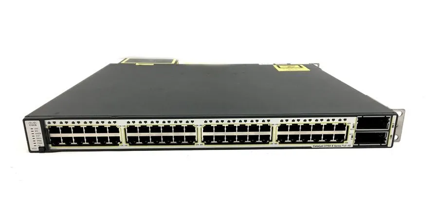 Коммутатор Cisco Catalyst WS-C3750E-48PD-SF 48-Port Gigabit PoE 2x 10GbE X2 Swit