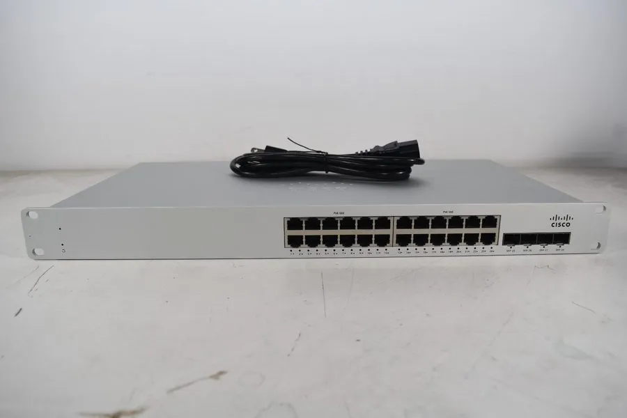 Коммутатор Cisco Meraki MS210-24P 24-Port Gigabit PoE Ethernet Switch UNCLAIMED