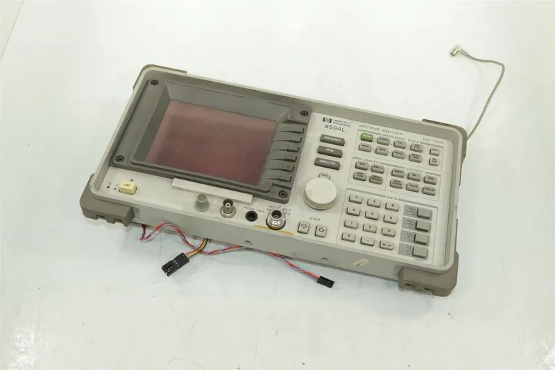 Анализатор спектра Hp Agilent 8591E Spectrum Analyzer 9kHz 1.8GHz Front Panel 08