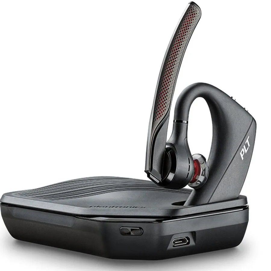 VoIP-шлюз Poly Voyager 5200 UC Bluetooth Wireless Headset Noise Cancelling + BT7 — фото лота 2