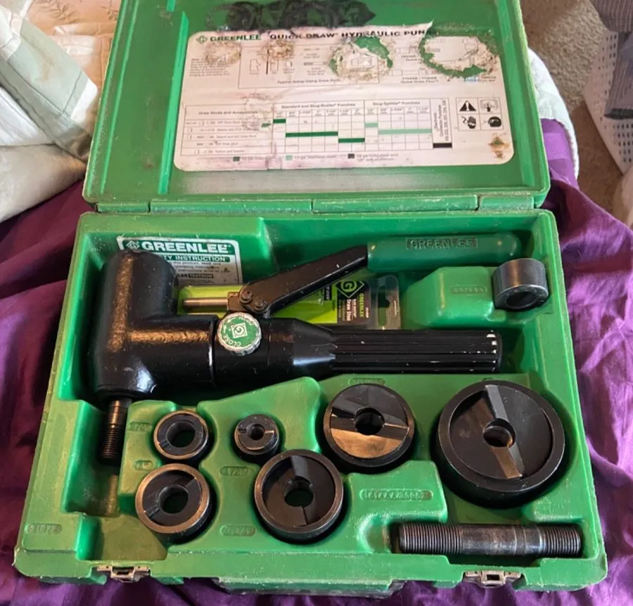 Электрооборудование GREENLEE 7906SB Quick Draw 90 Hydraulic Punch driverKIT 1/2