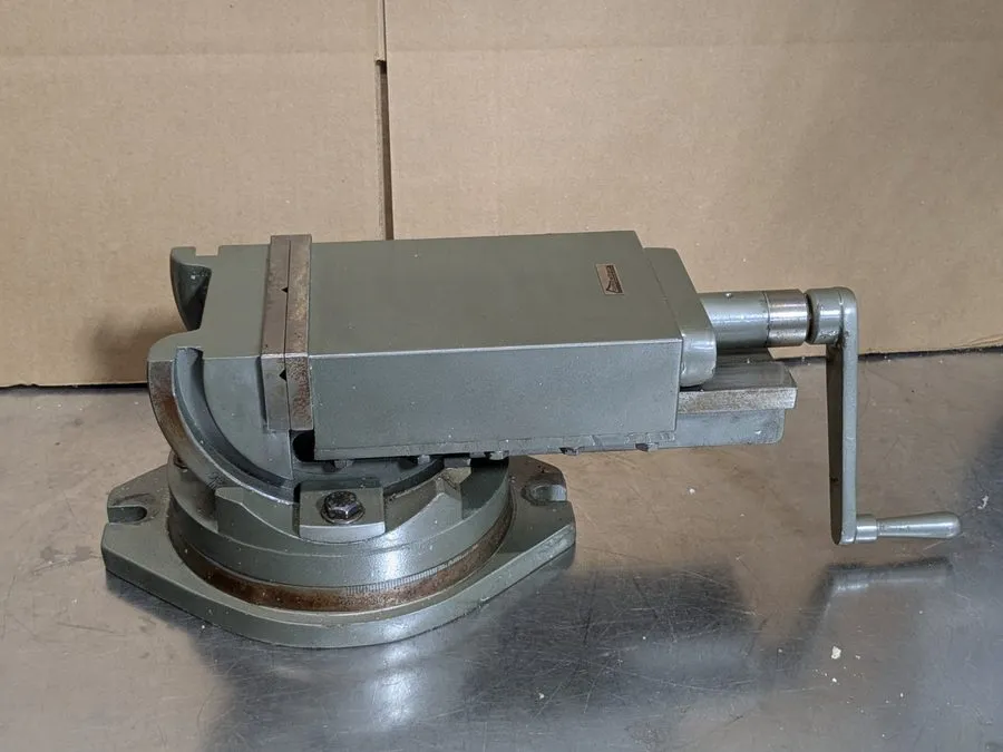 Оборудование ЧПУ Gibraltar 2-Axis Angle Precision Machine Vise w/ Swivel Base 6"