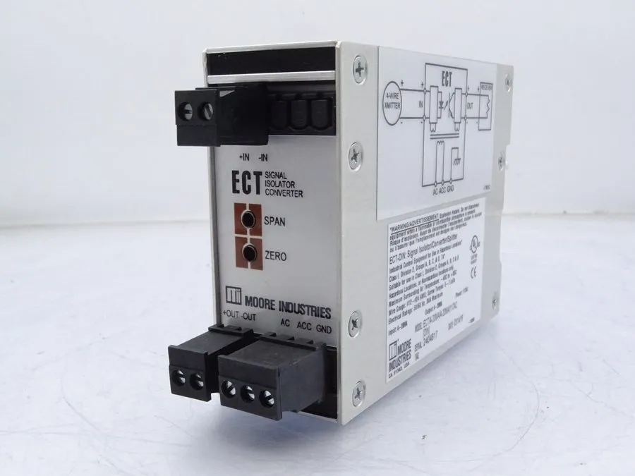Преобразователь сигнала MOORE INDUSTRIES ECT/4-20MA/4-20MA/117AC SIGNAL CONDITIO