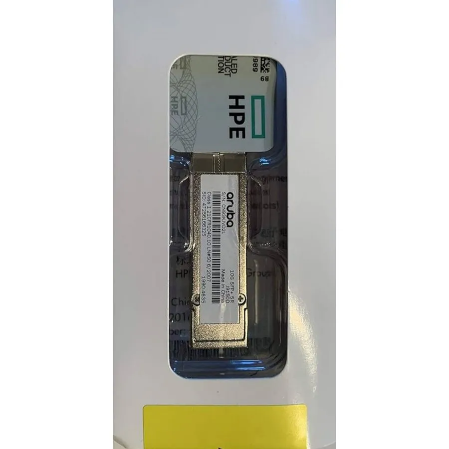 Трансивер HPE ARUBA J9150D 10G SFP+ LC SR 300m OM3 MMF Transceiver Aruba