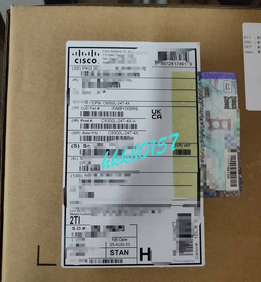Коммутатор Cisco Catalyst C9300L-24T-4X-A 24-Port Data Switch
