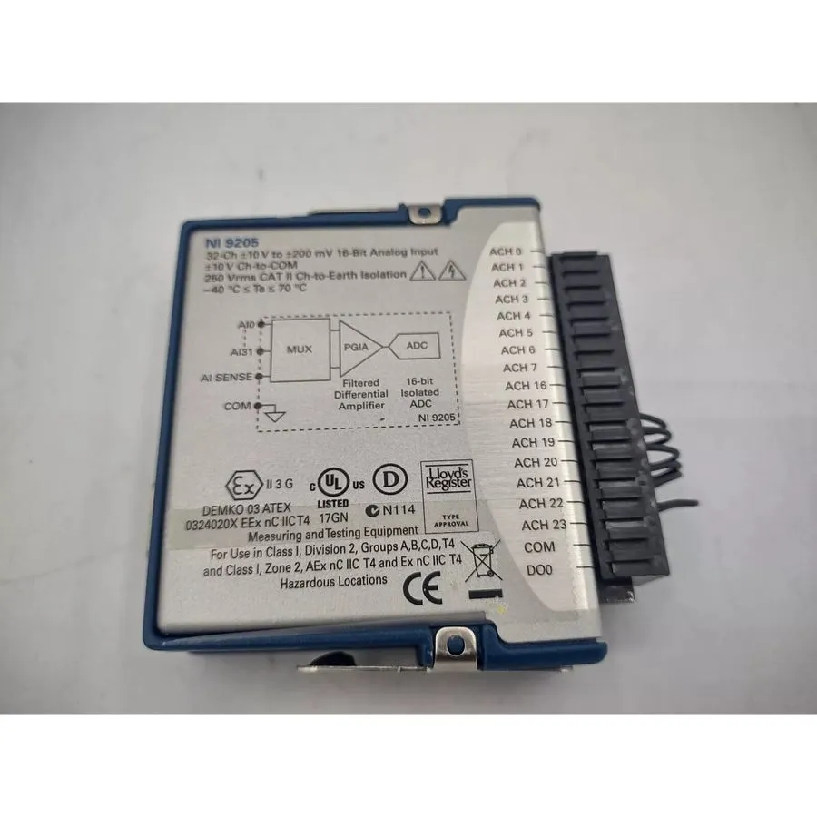 Модуль ввода-вывода National Instruments NI9205 C Series Voltage Input Module