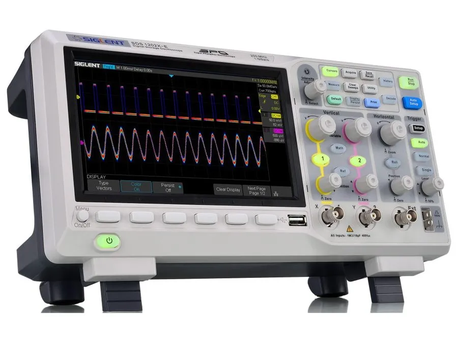 Осциллограф Siglent SDS1202X-E 200 MHz / 2 Channel Digital Oscilloscope