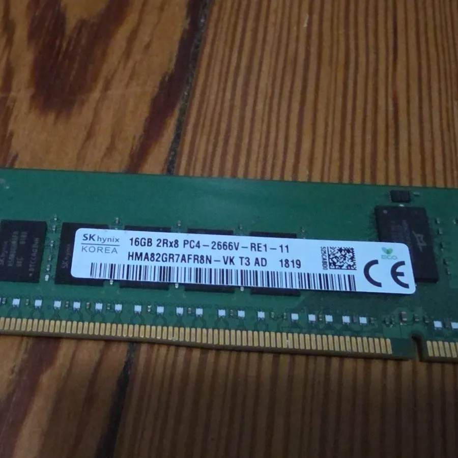 Модуль памяти SK Hynix 16GB DDR4-2666 ECC RDIMM (HP 846794-001) — фото лота 1