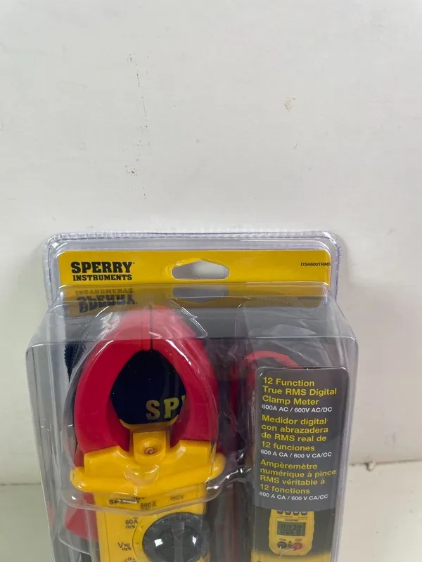 Тестер Sperry Digital Clamp Meter 12 Function True RMS 600A AC 600V AC/DC DSA600
