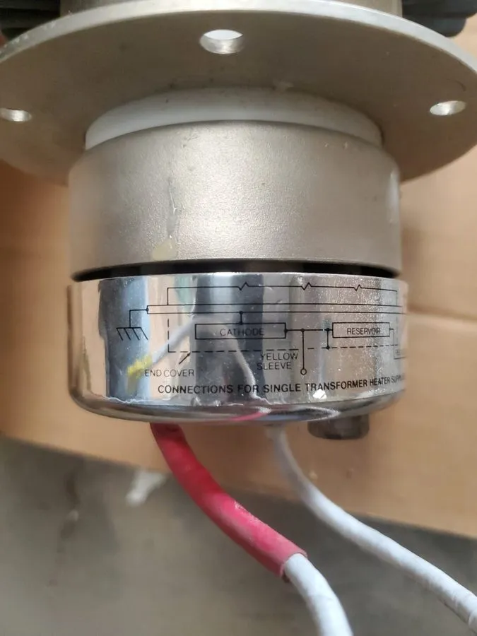 Электронный компонент EEV THYRATRON CX1725 Ceramic Excimer Laser Thyratron Tube — фото лота 2