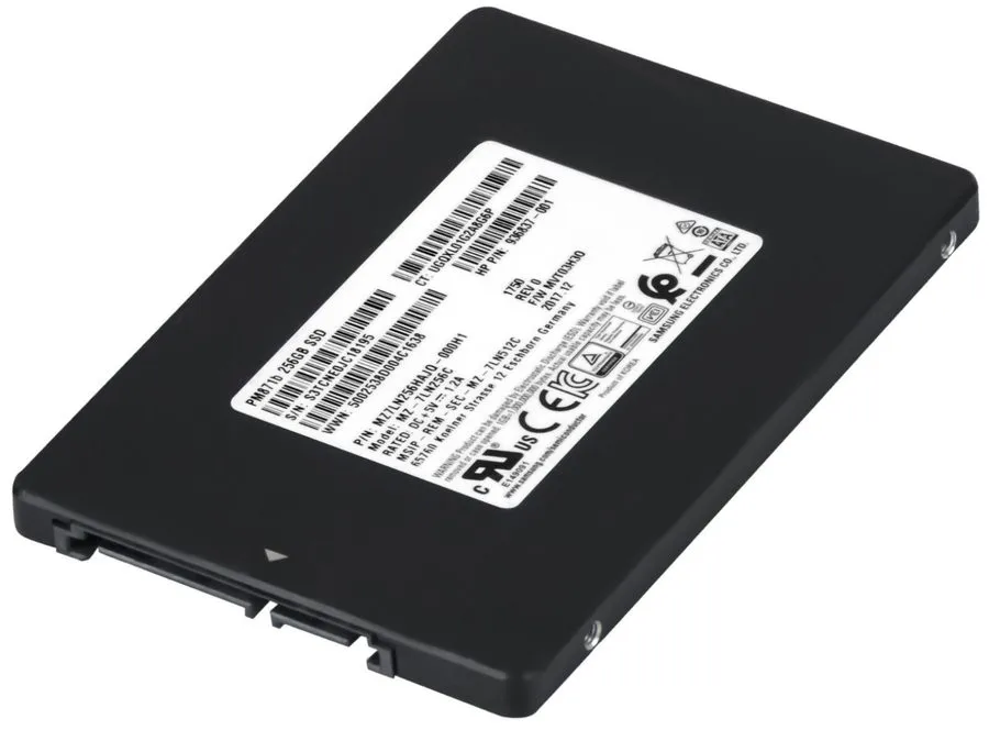 SSD-накопитель Mixed Samsung PM871b 256GB Solid State Drive SATA 2.5" MZ-7LN256C