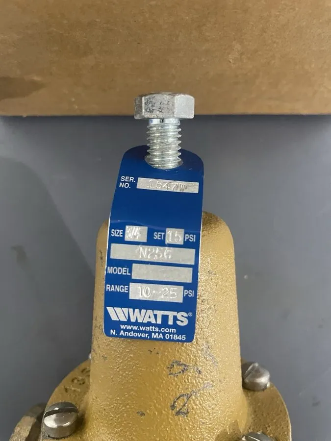 Трубопроводная арматура Watts Water Technologies 0322825 Feed Water Pressure Reg
