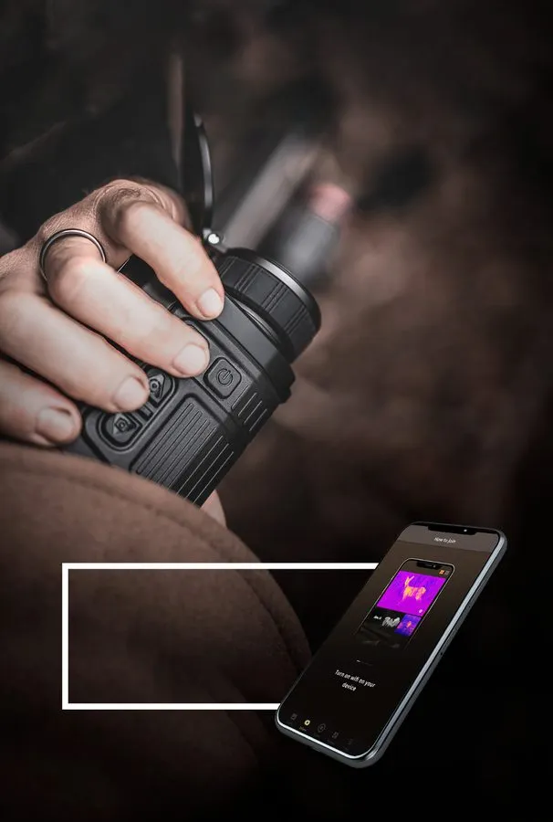 Оптико-электронная система Buru 35 elite II LRF Thermal Monocular w LRF, 384x288