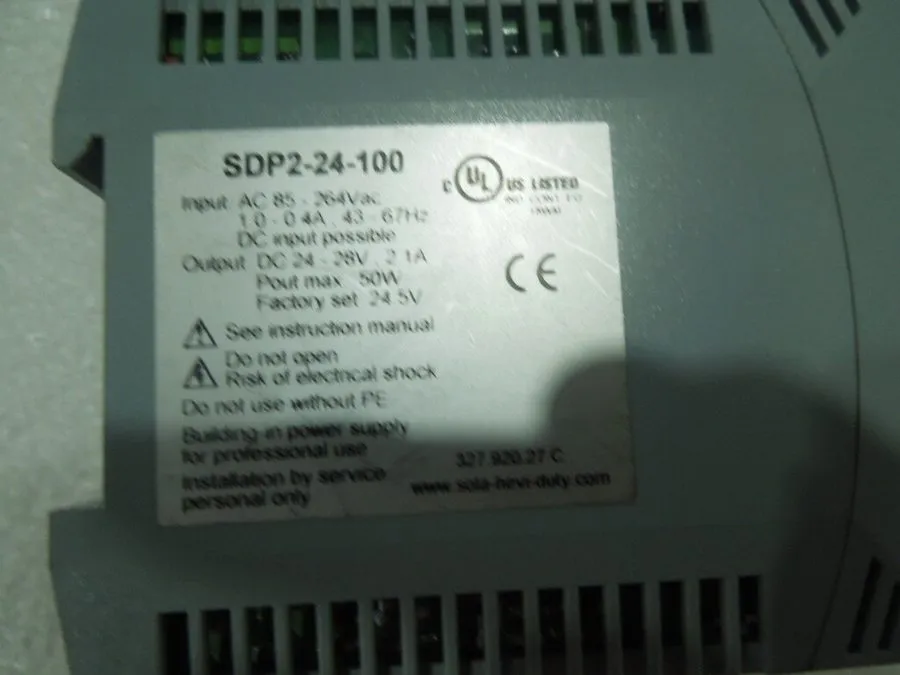 Блок питания Sola Model: SDP2-24-100 DIN Rail Mount Power Supply