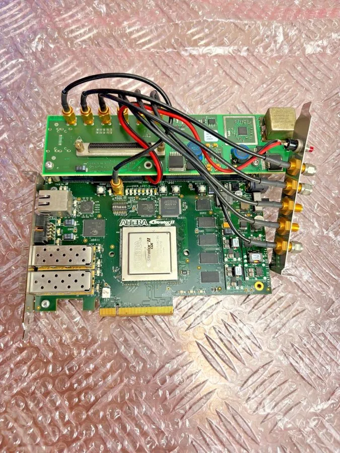 Микросхема ПЛИС Altera EP2SGX90 Stratix II GX PCIe FPGA TAD-OBSAI Card — фото лота 1