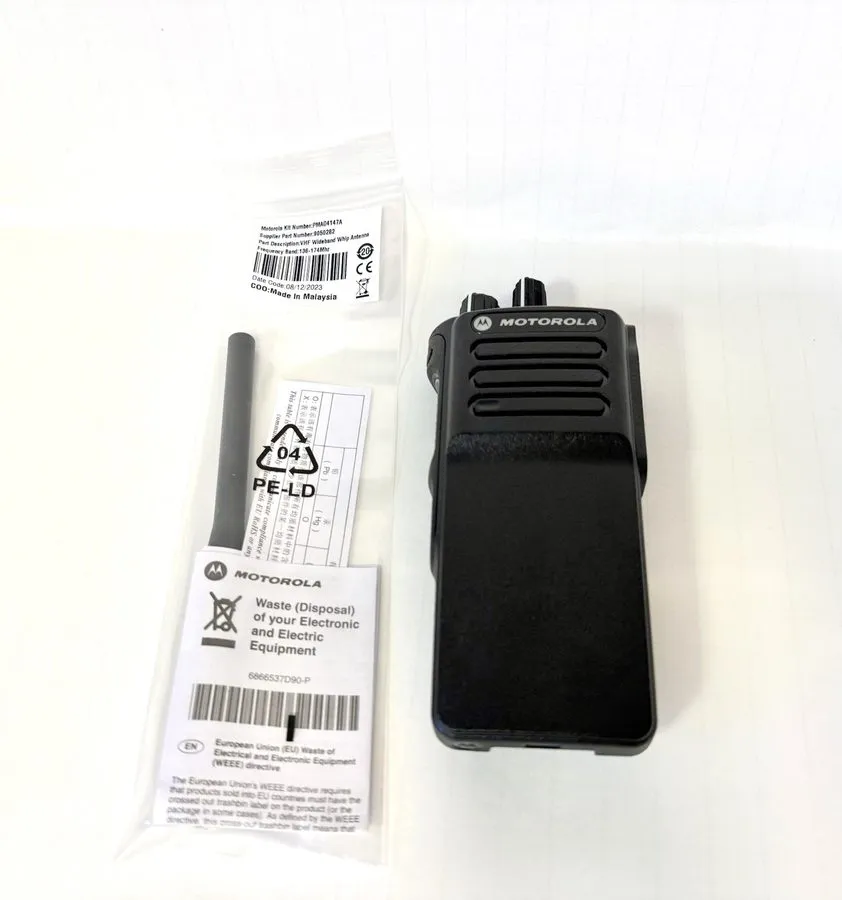 Радиостанция Motorola DP4401e VHF Digital Two Way Radio Walkie Talkie Handheld
