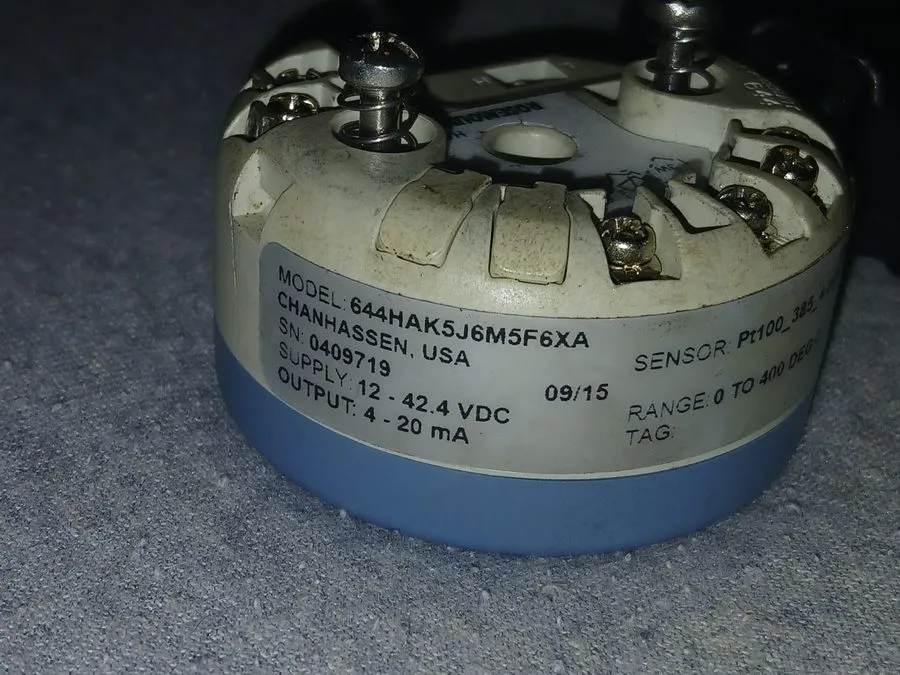 Датчик температуры Rosemount 644 Temperature Transmitter, 4-20mA Output (00644-7 — фото лота 2