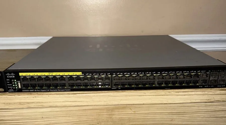 Коммутатор Cisco SG550X-48MP 48 Port PoE Stackable Managed Switch SG550X-48MP-K9