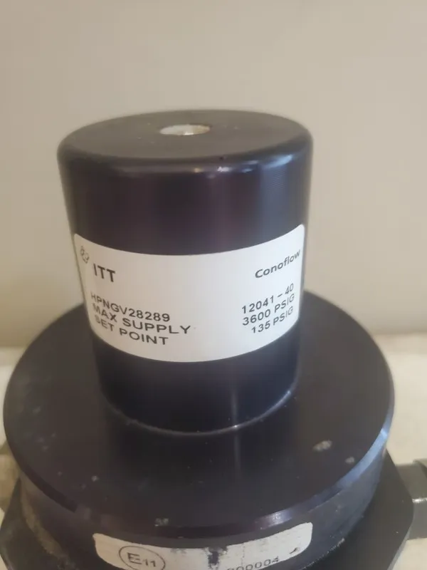 Трубопроводная арматура ITT High Pressure Natural Gas Regulator HPNGV28289 — фото лота 1