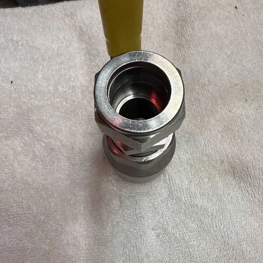 Клапан TOP-FLO 1" 1000-psi WOG Stainless Steel Sanitary Ball Valve, Lockable Lev — фото лота 3