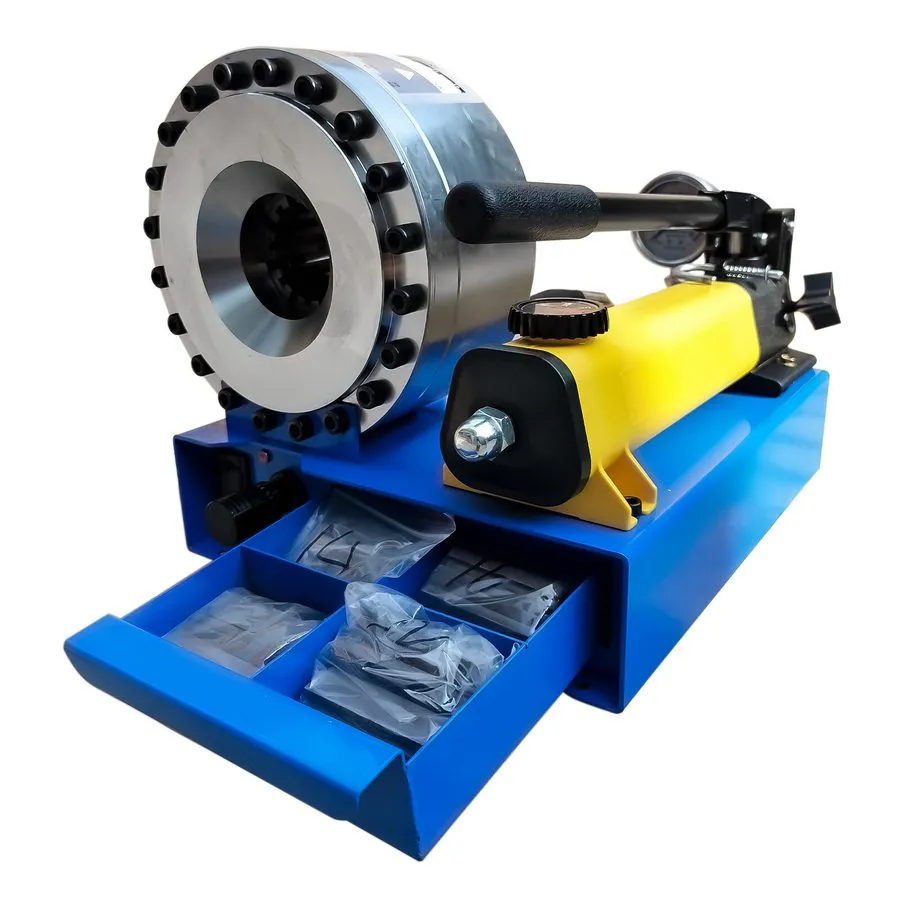 Трубопроводная арматура Manual Hydraulic Hose Crimper High Pressure Hose Pipe Cr — фото лота 1