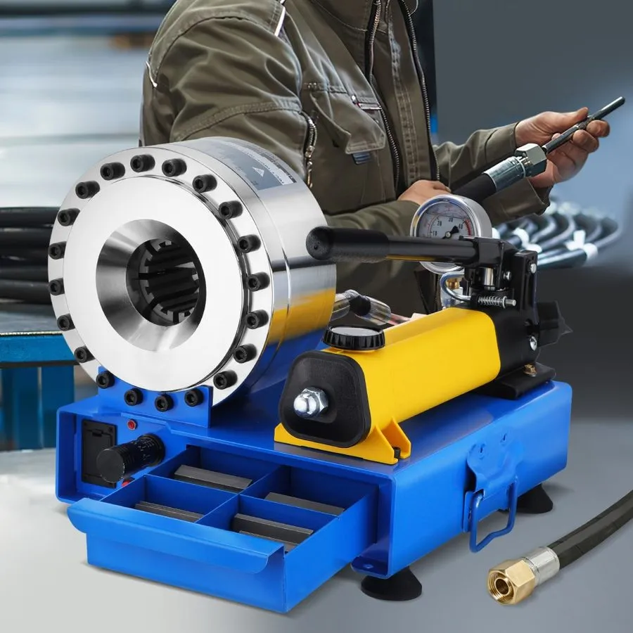 Трубопроводная арматура Manual Hydraulic Hose Crimper High Pressure Hose Pipe Cr — фото лота 2