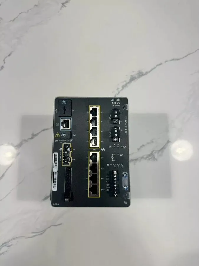 Коммутатор CISCO IE-3400-8P2S-E INDUSTRIAL ETHERNET SWITCH