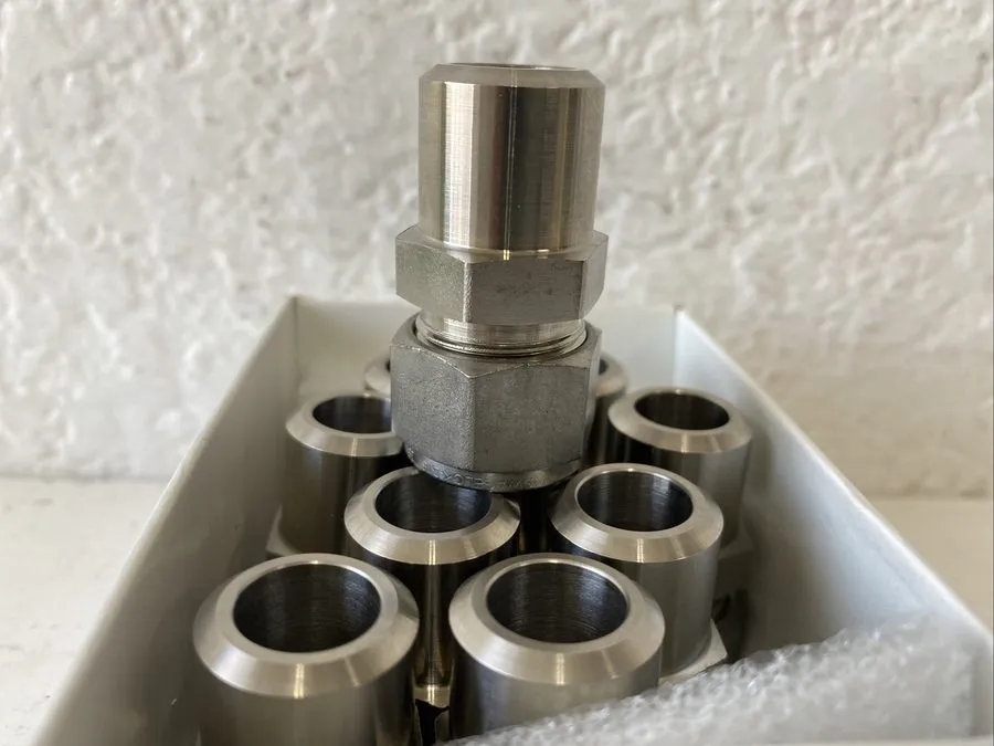 Фитинг Swagelok SS-1010-1-8W Stainless Steel Swagelok Tube Fitting FNSP — фото лота 2