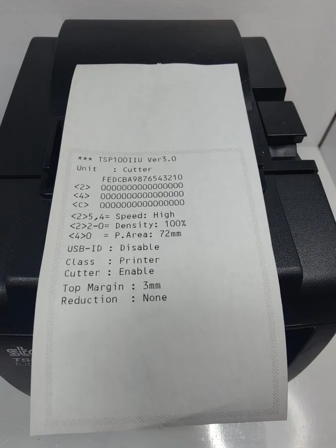 Принтер чеков Star TSP100II futurePRNT Direct Thermal POS Receipt Printer USB 14