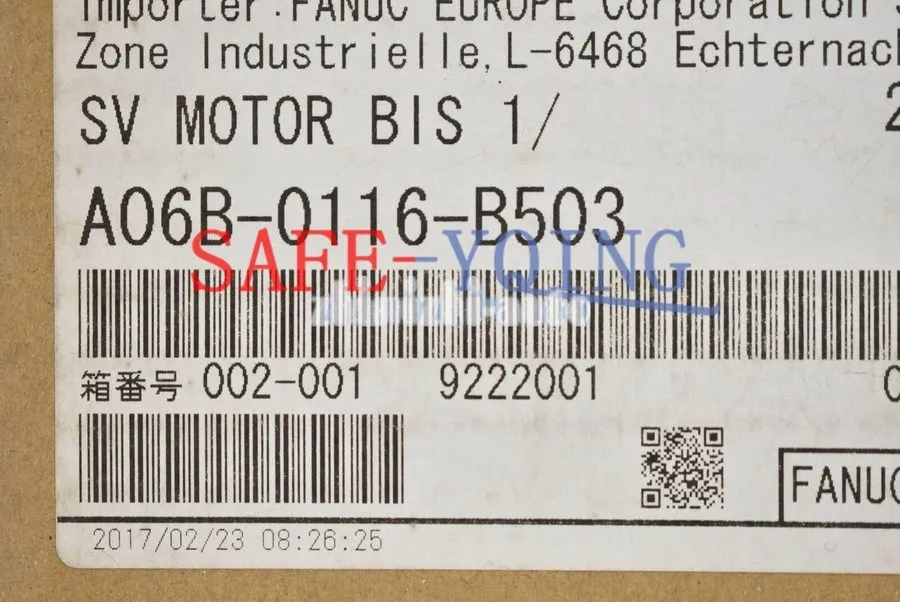 Серводвигатель FANUC AC SERVO MOTOR A06B-0116-B503