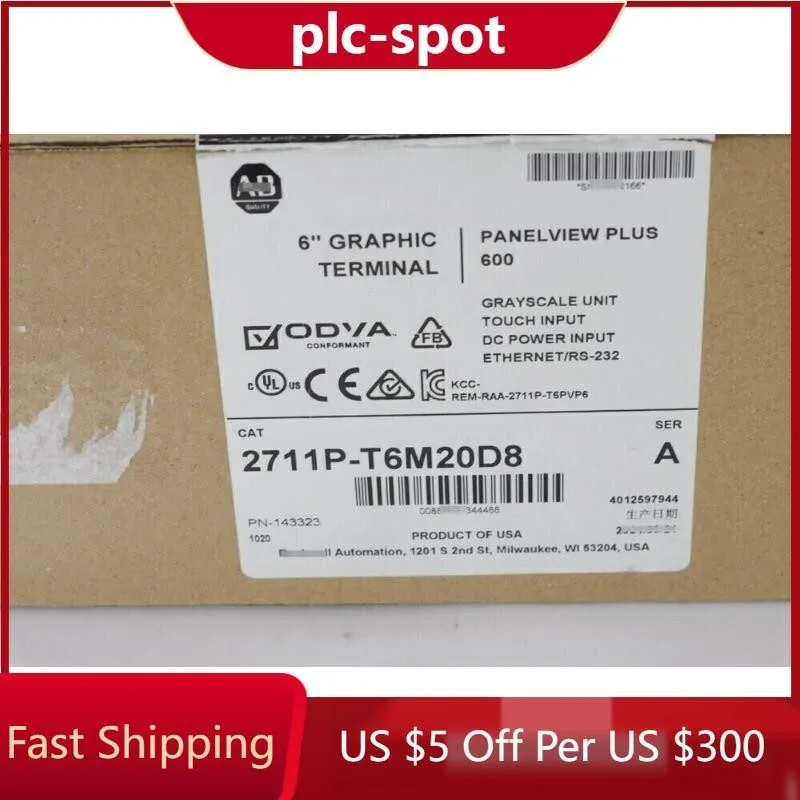 Панель оператора Allen Bradley 2711P-T6M20D8 /A PanelView Plus 6 600 5.7" Termin