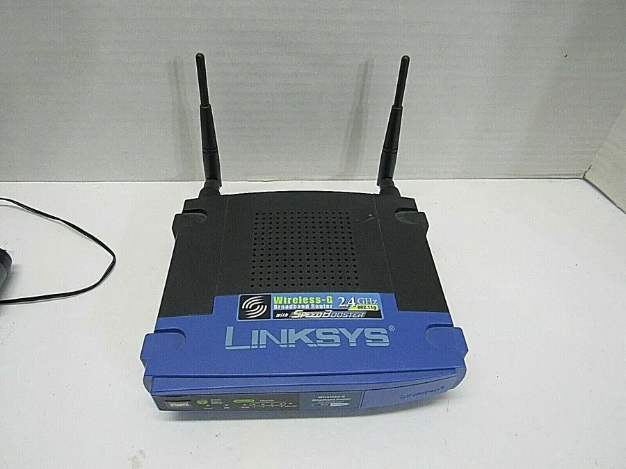 Маршрутизатор Linksys WRT54GS 54 Mbps 4-Port 10/100 Wireless G Router v7