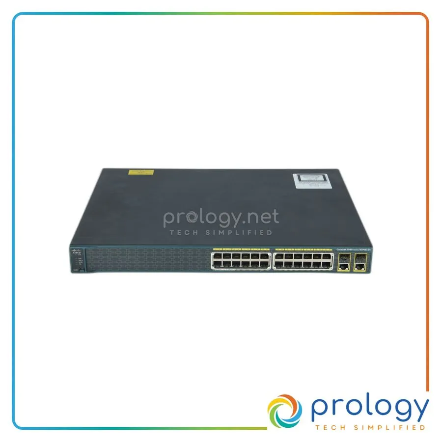 Коммутатор Cisco WS-C2960-24PC-S 24 Port Fast Ethernet PoE 2x T/SFP LAN Lite Ima