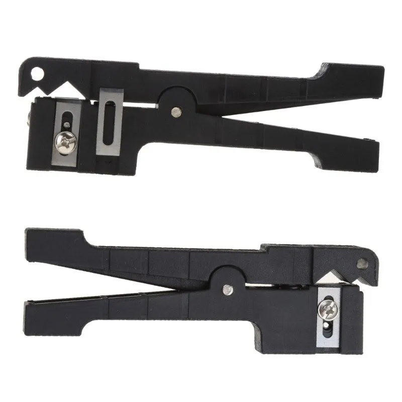 Стриппер 45-165 Fiber Optic Cutter Tool Coax Cable Stripper Fiber Optical Buffer — фото лота 1