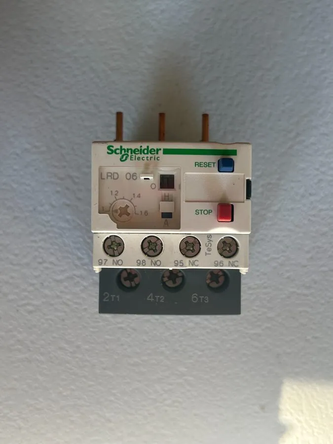 Контактор TeSys LRD06 LC1D09-38 Thermal Overload relay 1-1.6A fit