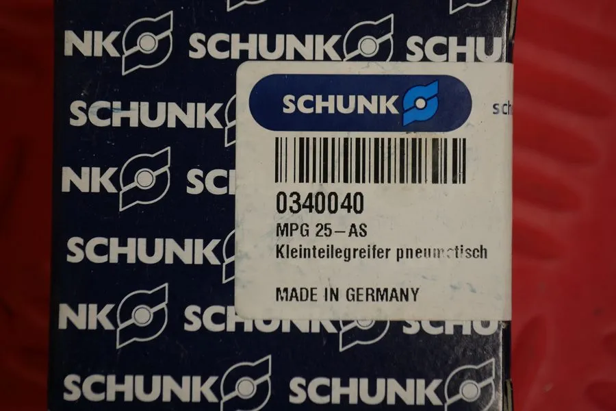 Робот SCHUNK 0340040 MPG 25-AS Inquiries Welcome — фото лота 1
