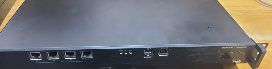 Межсетевой экран Dell Sonicwall NSA 4600 Firewall 12 Port Network Security Appli