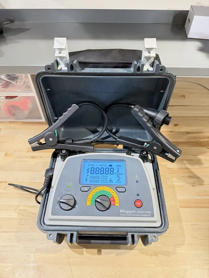 Тестер Megger DLRO10HD Digital micro ohmmeter Low resistance ohmmeter